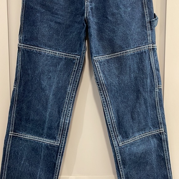 Brandy Melville Ariana Painter Cargo Jeans Small Carpenter Straight Leg - Picture 6 of 9